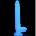 Светящийся в темноте фаллос на присоске Lumino Play Dildo 27 см, Ø 4 см